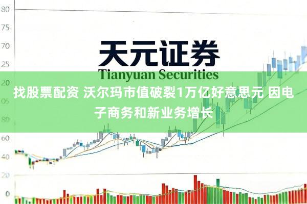找股票配资 沃尔玛市值破裂1万亿好意思元 因电子商务和新业务增长