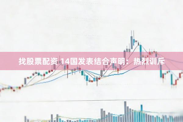 找股票配资 14国发表结合声明：热烈训斥